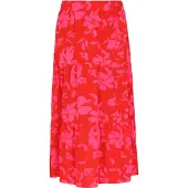 IZIA Saia 'Fashion Look' rosa / vermelho