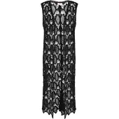 IZIA Colete de malha 'Boho' preto