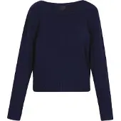 Dreimaster Klassik Casaco de malha navy