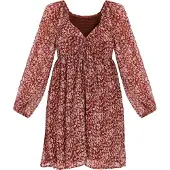 Mymo Vestido cor-de-rosa / vermelho / branco