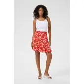 Kaffe Saia 'KAthora' navy / vermelho / branco