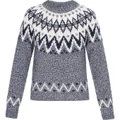 Dreimaster Pullover 'Vintage' marinho / branco