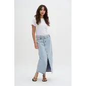 My Essential Wardrobe Saia 'Louis' azul claro