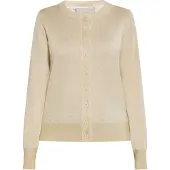 Dreimaster Klassik Casaco de malha creme