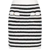 Faina Saia preto / offwhite
