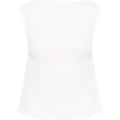 Kaffe Blusa 'KAbethany' branco / branco natural