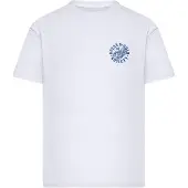 Mister tee Camisa 'Oceans Gold' navy / branco