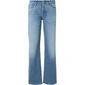 Tommy Hilfiger Calças de ganga 'Low Rise Straight' azul ganga