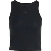 Adidas Top desportivo 'KIT SMALL LOGO RIB' preto