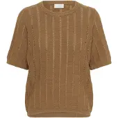 Kaffe Pullover 'KABetty' castanho claro