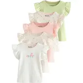 Next Camisola bege / maçã / rosa claro / branco