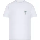 Urban Classics Camisa 'Palm' verde / branco