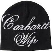 Carhartt WIP Gorros 'Travon' cinzento claro / preto