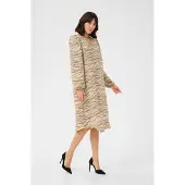 Kaffe Vestido 'KARita' bege / preto