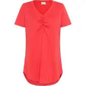 Kaffe Camisa vermelho