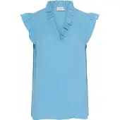 Kaffe Blusa 'KATove' azul néon