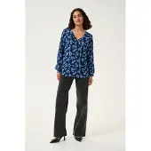 Kaffe Blusa 'KA Amber' navy / azul fumado