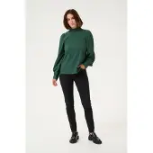 Kaffe Blusa 'KADitte' verde escuro