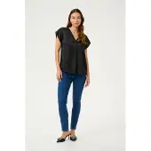 Kaffe Blusa 'KALarene' preto