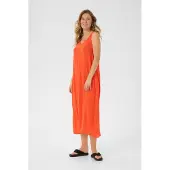 Kaffe Vestido 'KAdaisy' laranja