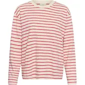 Kaffe Camisa 'KAWinny' vermelho / branco lã