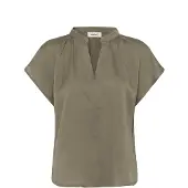 Soaked in luxury Blusa 'SLParis' oliveira