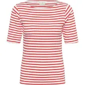 Kaffe Camisa 'KALiddy' vermelho / branco