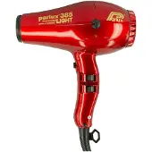 Parlux 385 Powerlight Ionic Ceramic Asciugacapelli Rosso — Asciugacapelli