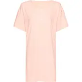 Vivance Camisa de pijama cor-de-rosa / branco