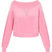 Faina Sweatshirt 'Fashion Look' rosé / prata
