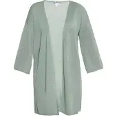 Usha WHITE LABEL Casaco de malha jade