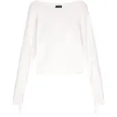 Dreimaster Klassik Pullover 'Classic Look' branco