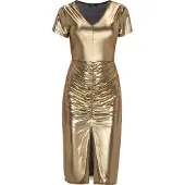 Faina Vestido ouro