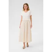 Cream Saia 'Devika' creme