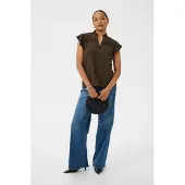 Kaffe Blusa 'Sonj' mocha