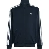 Adidas Originals Casaco em moletão 'Firebird' preto / branco