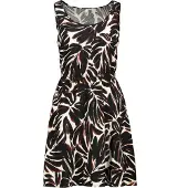 ONLY Vestido 'ONLNOVA' vermelho ferrugem / preto / branco