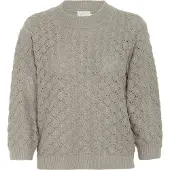 Kaffe Pullover 'KAKani' bege escuro