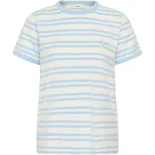 Saint tropez Camisa 'SZRenalda' azul claro / branco