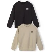 MINOTI Sweatshirt taupe / preto