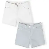 MINOTI Calças de ganga azul céu / branco denim