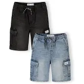 MINOTI Calças azul ganga / preto denim