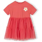 MINOTI Vestido laranja / branco