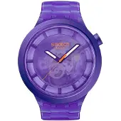 Swatch Big Bold Purple Joy SB05V103