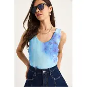 Bianco Lucci Top azul / azul claro