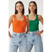 Happiness İstanbul Top 'Tanktops & Camis' laranja
