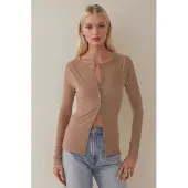 Hiccups for Kids Top 'Oberteile' castanho claro