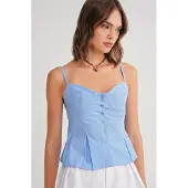 MixRay Top azul claro