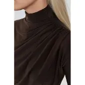 Hiccups for Kids Camisa castanho escuro