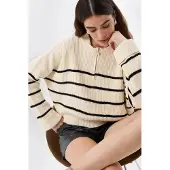 Hiccups for Kids Pullover creme / preto